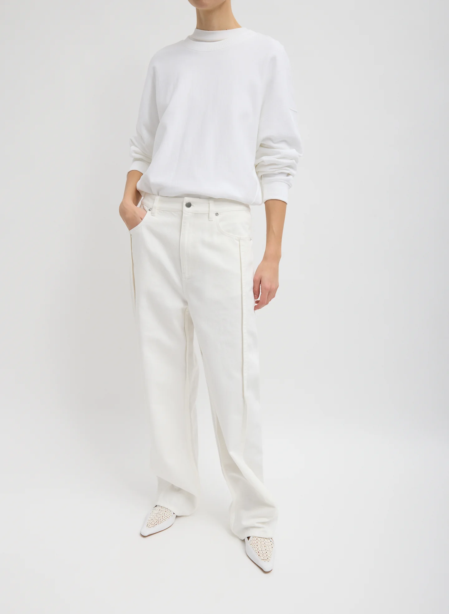 Spring Denim Tuck Jean - Image 3