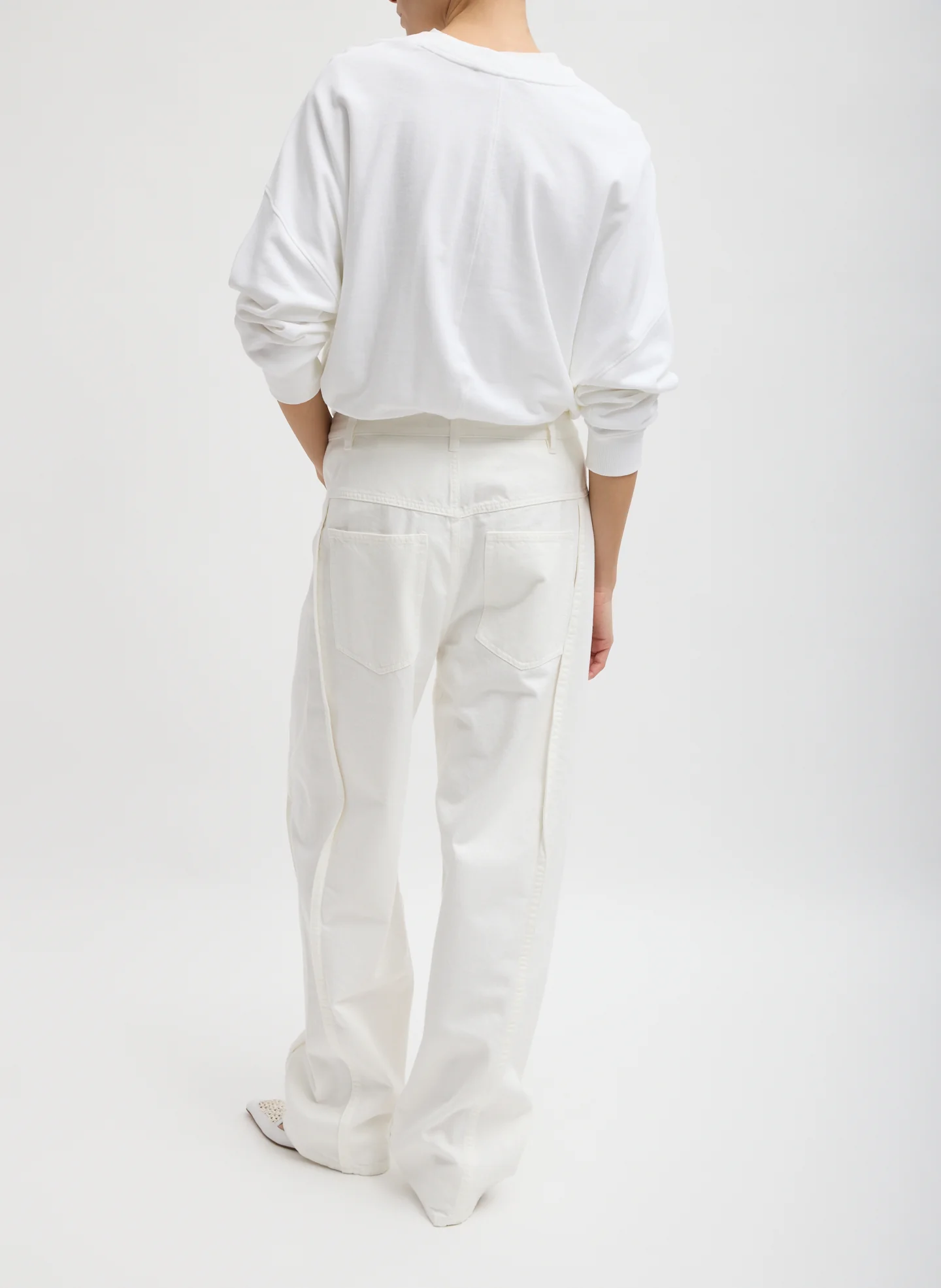 Spring Denim Tuck Jean - Image 5
