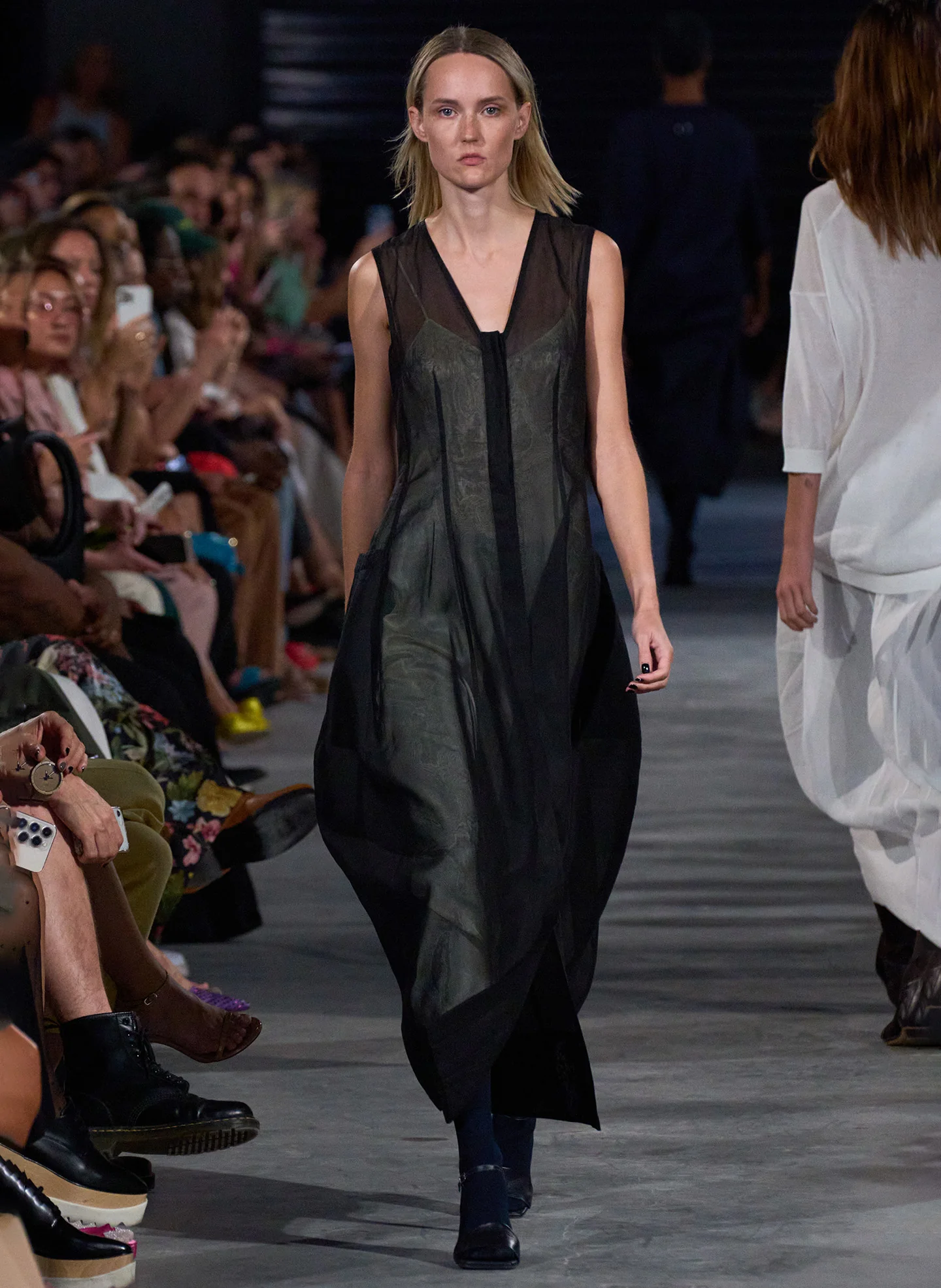Starch Cotton Organza Dress - Image 2