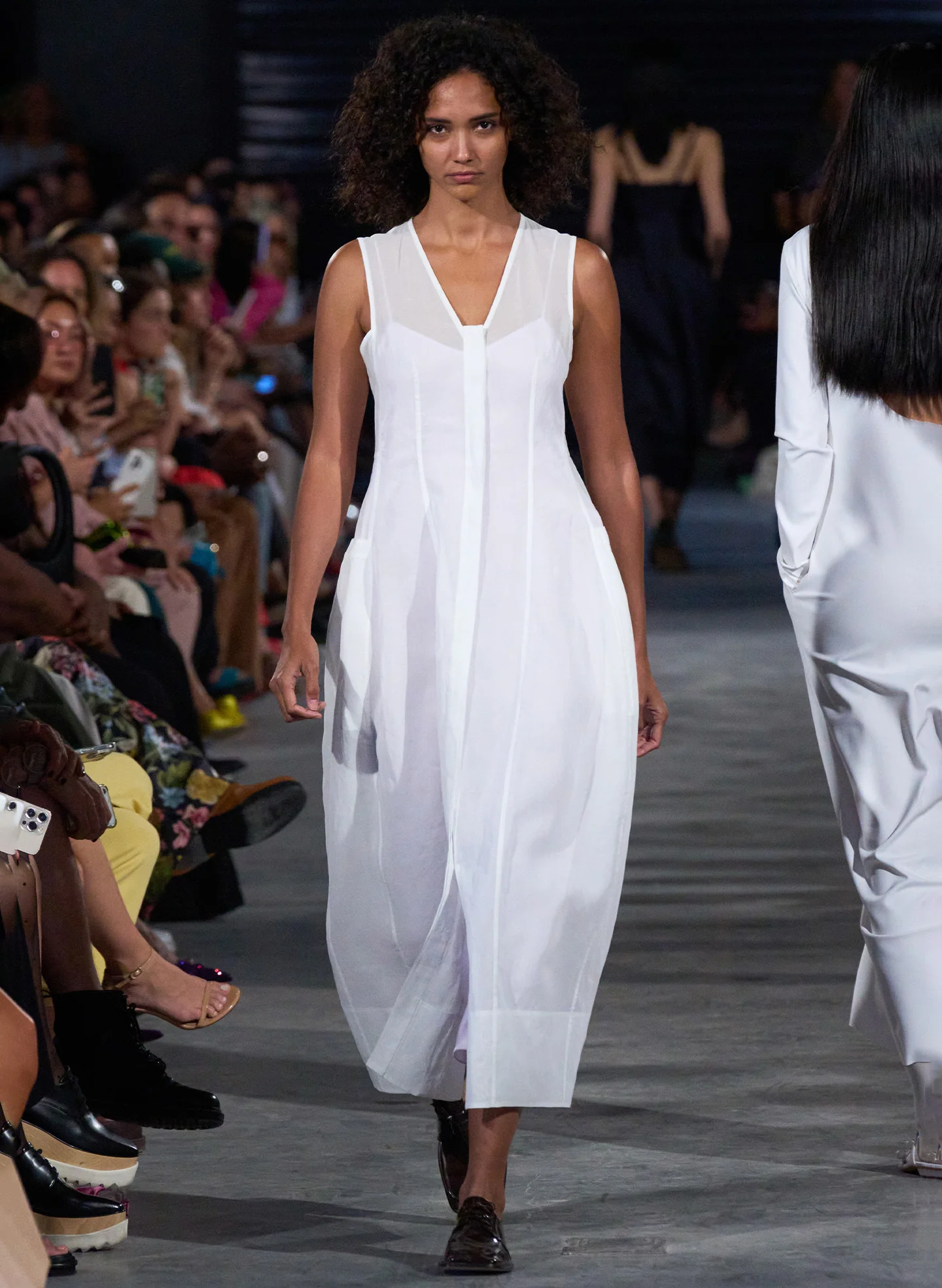 Starch Cotton Organza Dress - Image 2
