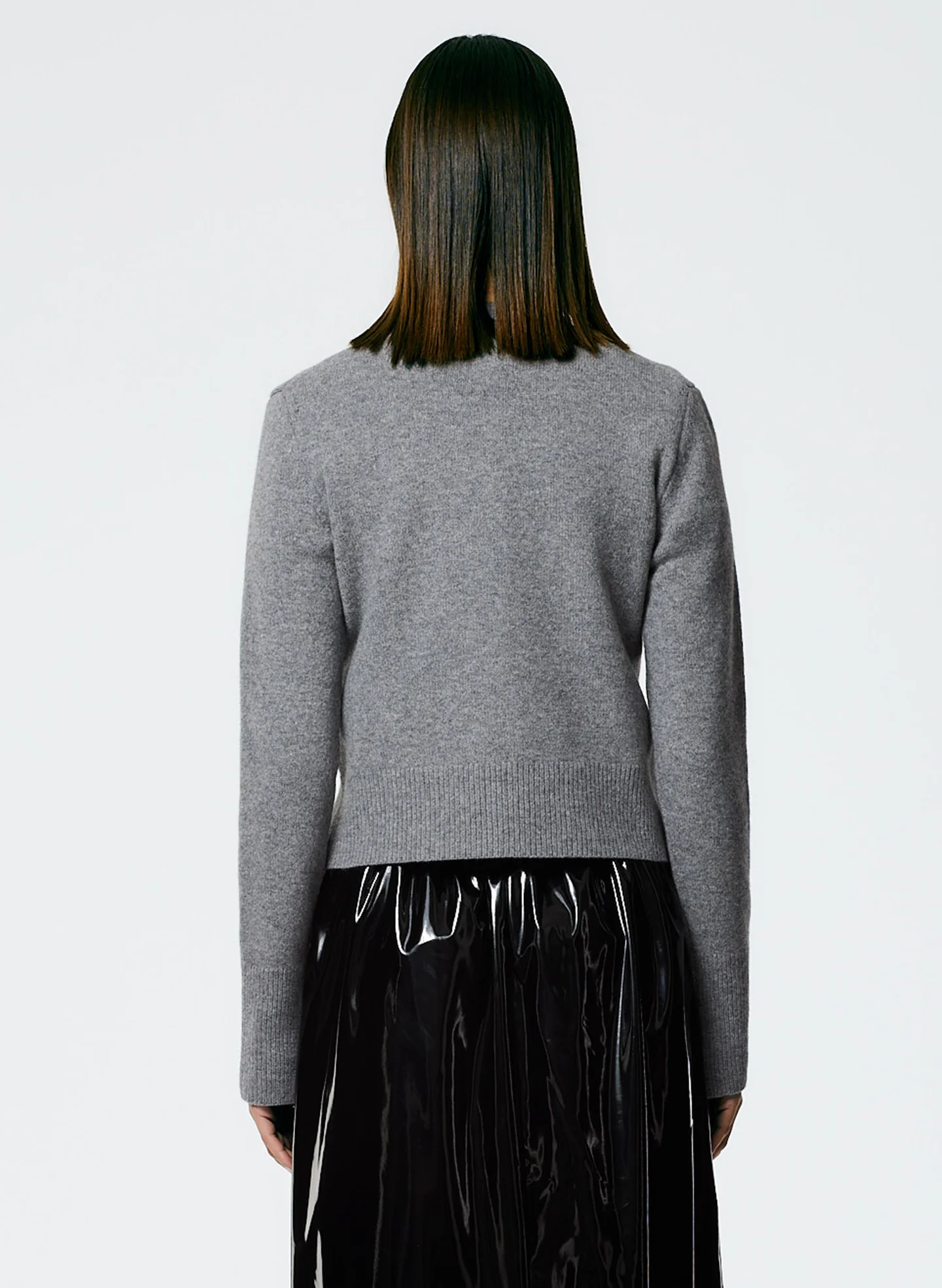 Stretch Cashmere Crewneck Pullover - Image 4