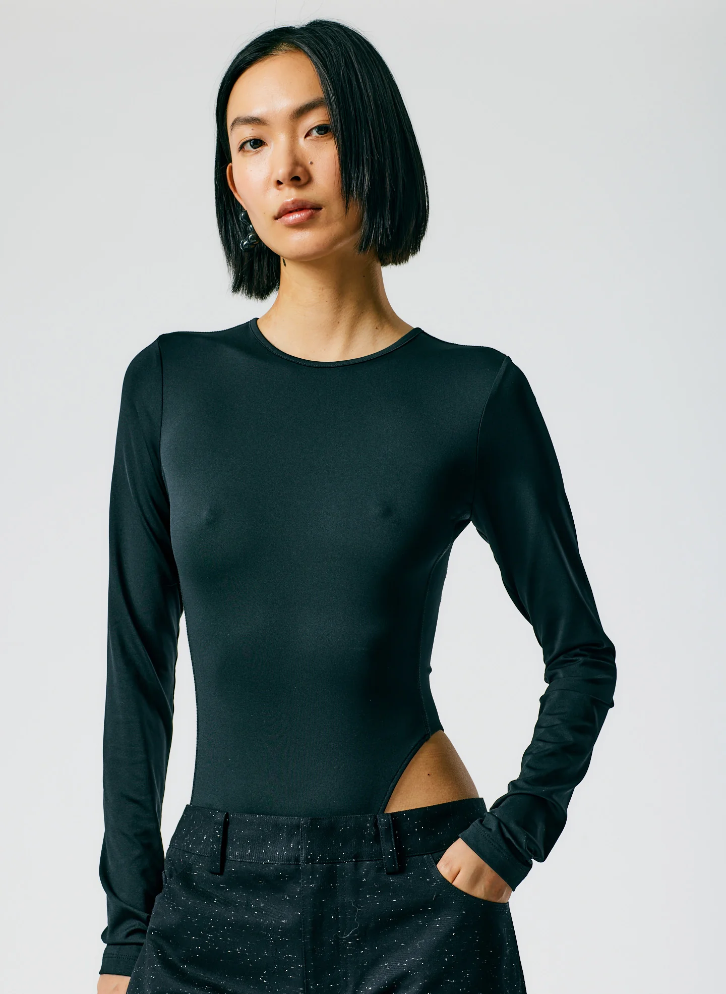 Stretch Cut Out Bodysuit