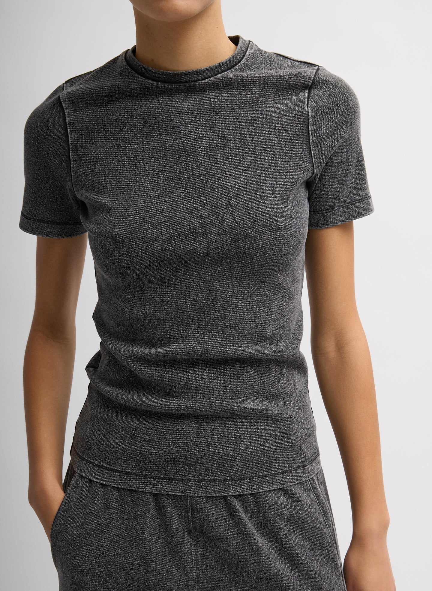 Stretch Denim Baby T-Shirt