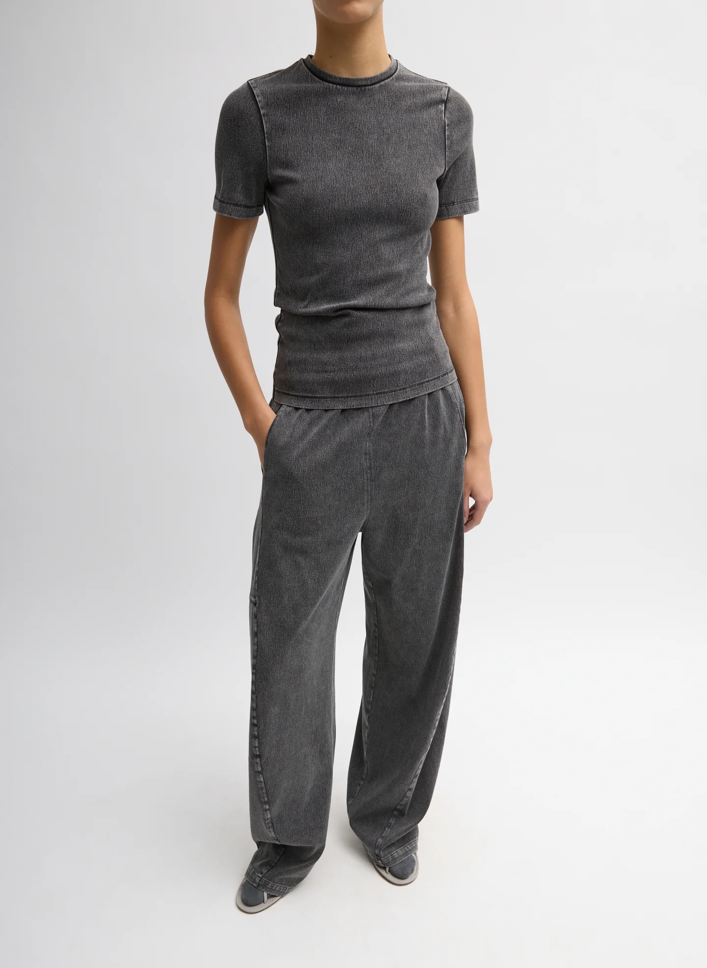Stretch Denim Baby T-Shirt - Image 3