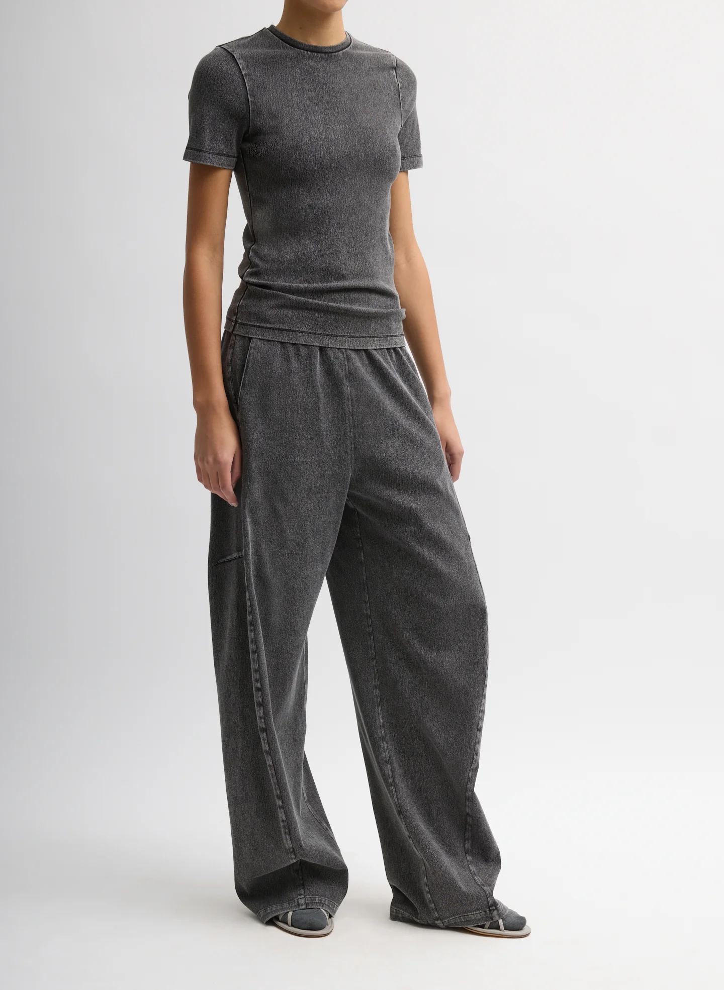 Stretch Denim Baby T-Shirt - Image 4