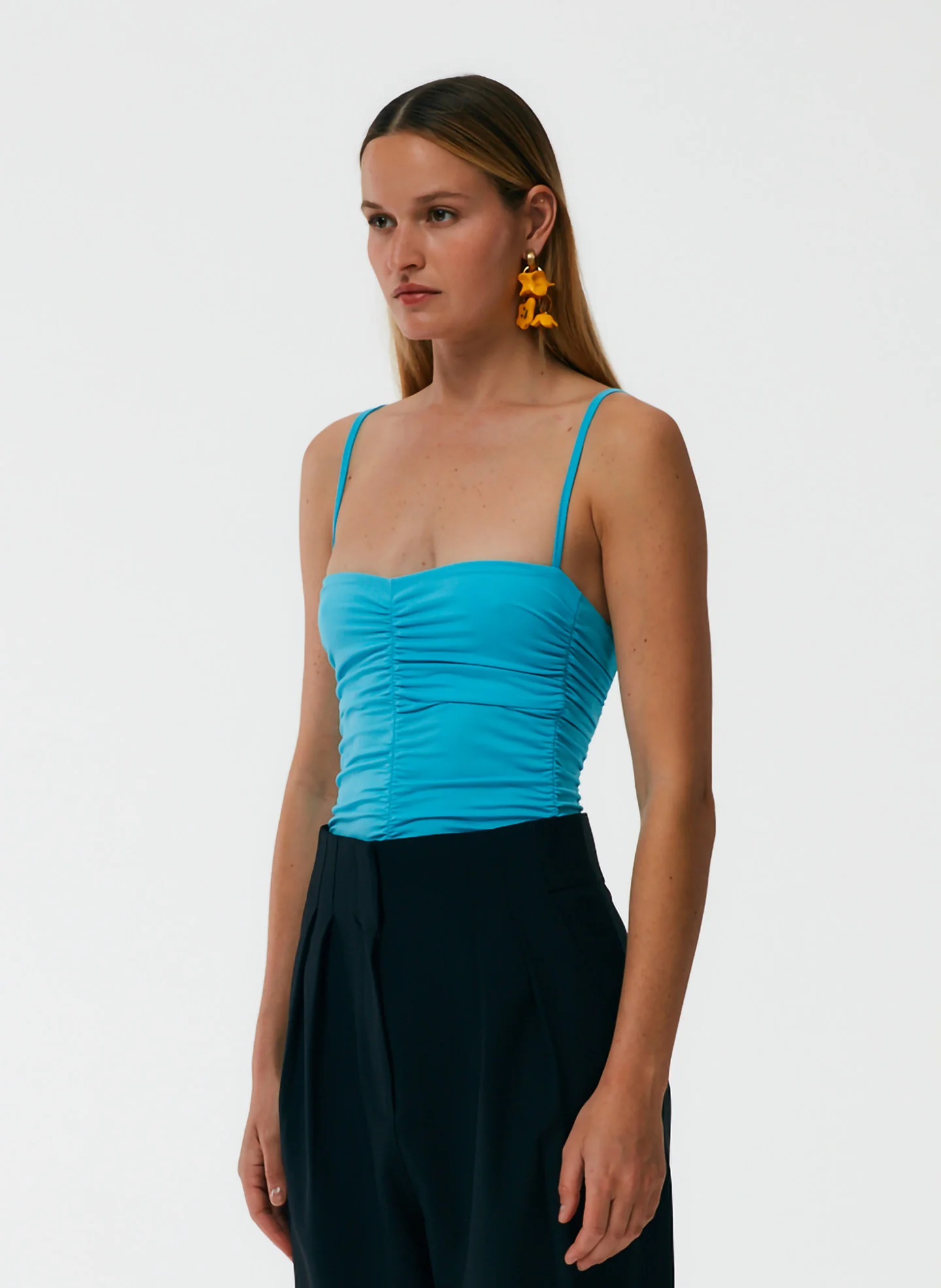 Stretch Shirred Bodysuit - Image 3