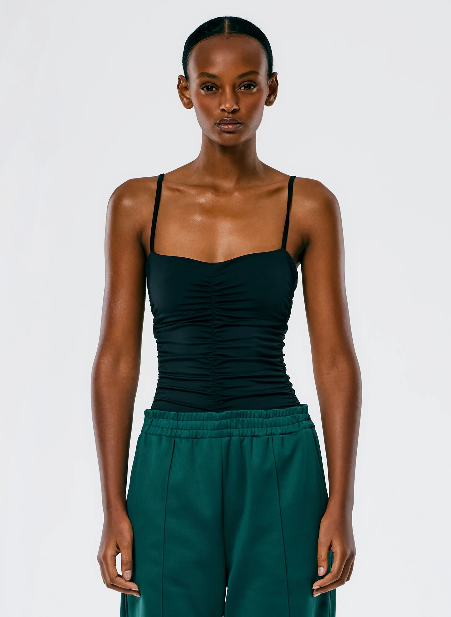 Stretch Shirred Bodysuit - Image 2