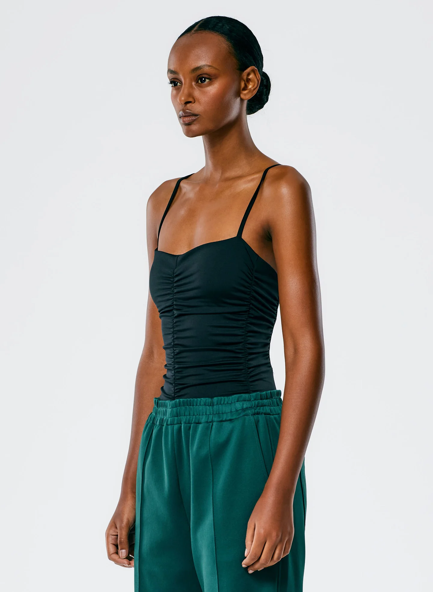 Stretch Shirred Bodysuit - Image 3