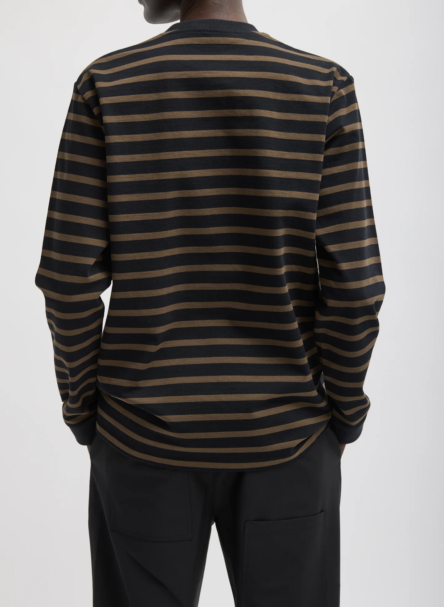 Striped Perfect Unisex Long Sleeve T-Shirt - Image 3