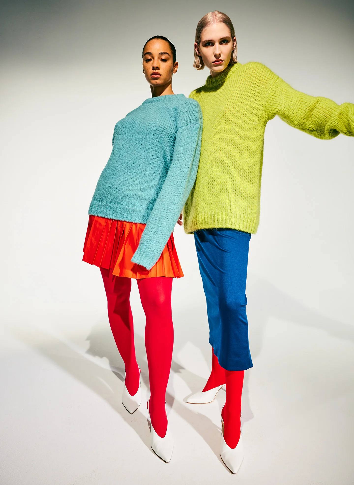 Structured Knit Pencil Skirt - Image 6