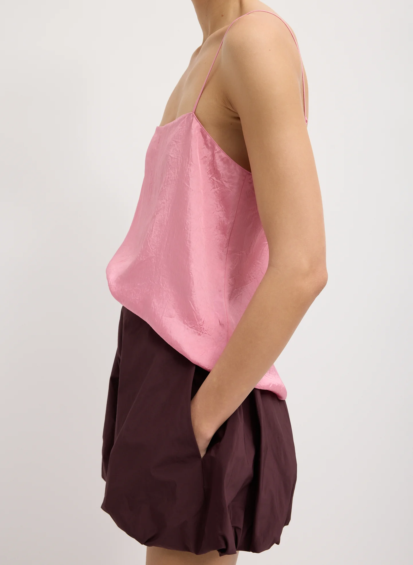 Summer Acetate Crinkle Cami - Image 6