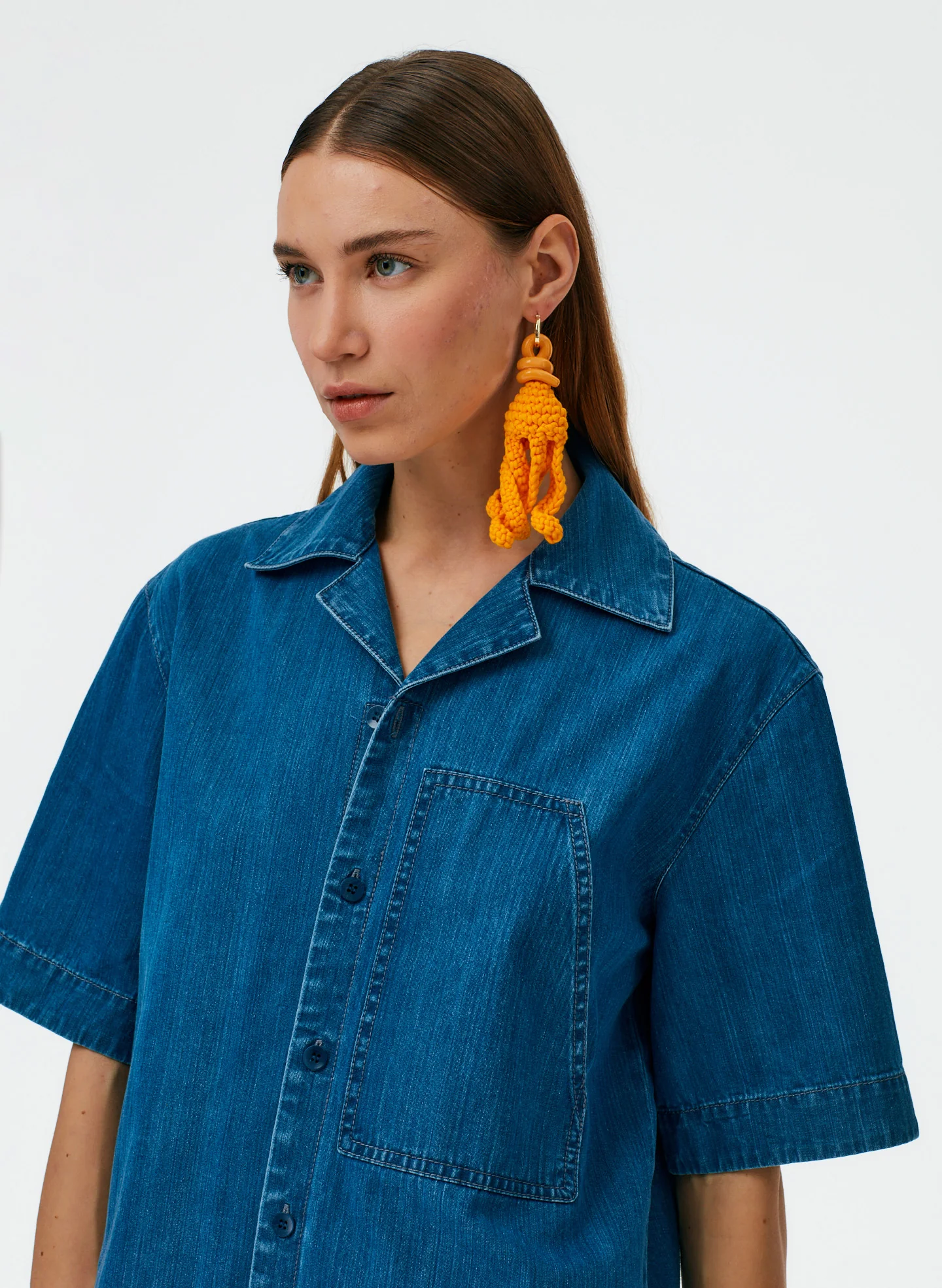 Summer Denim Camp Shirt - Image 5
