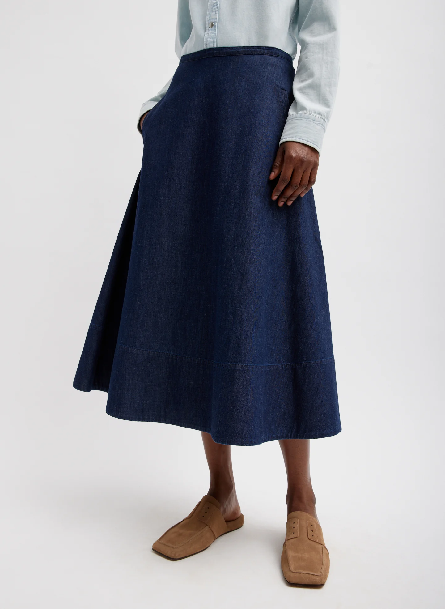 Summer Denim Circle Skirt - Image 3