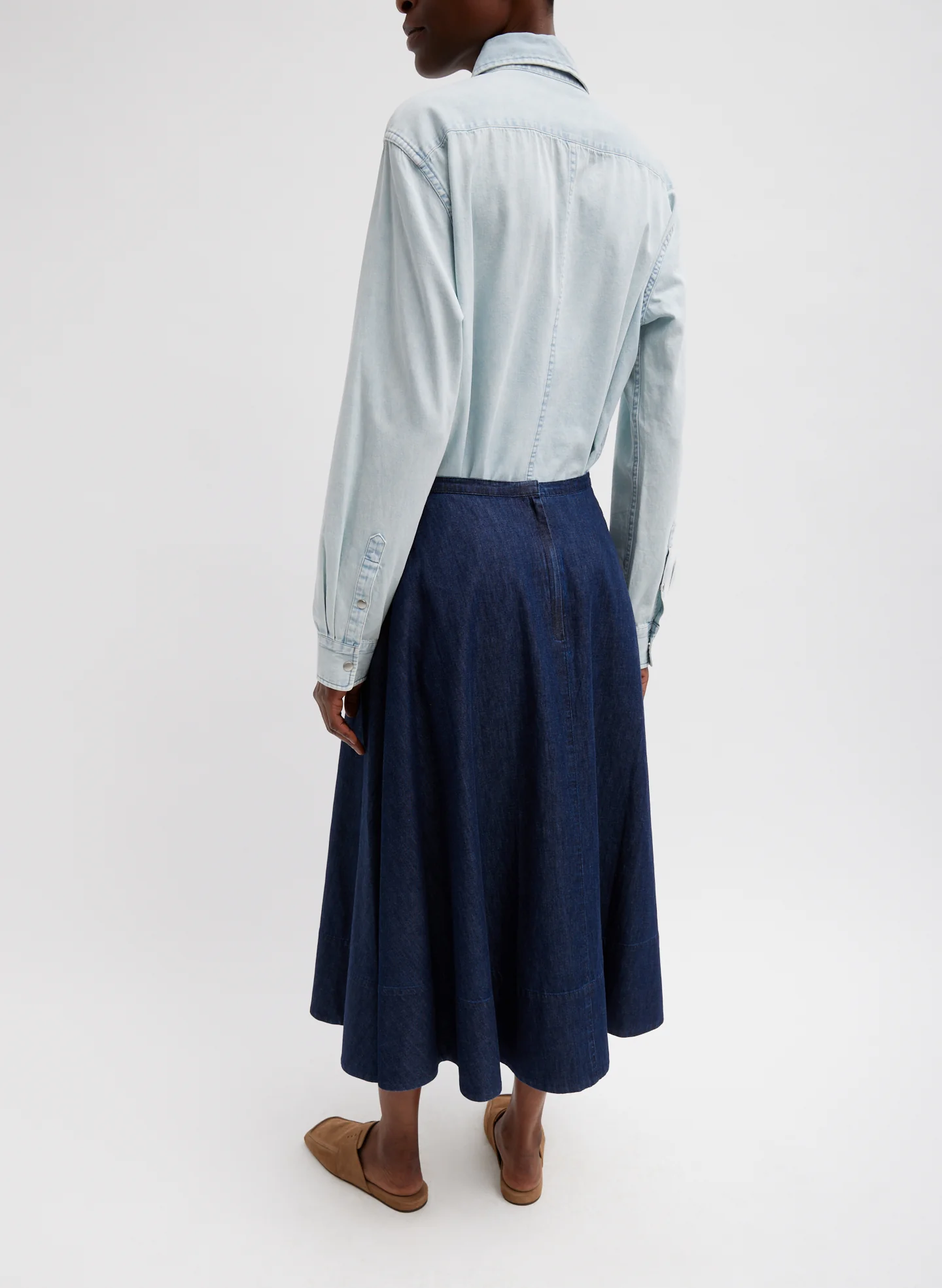 Summer Denim Circle Skirt - Image 5