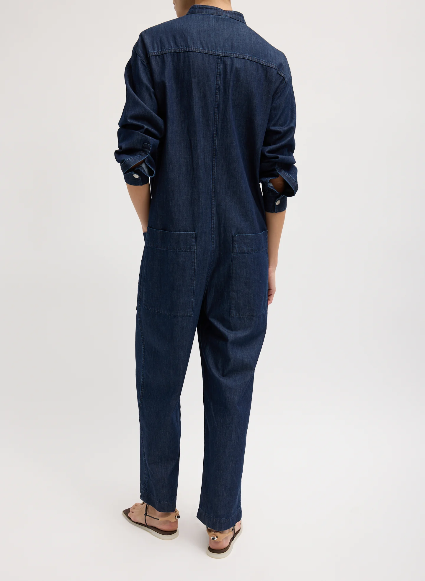 Summer Denim Jumpsuit - Image 6