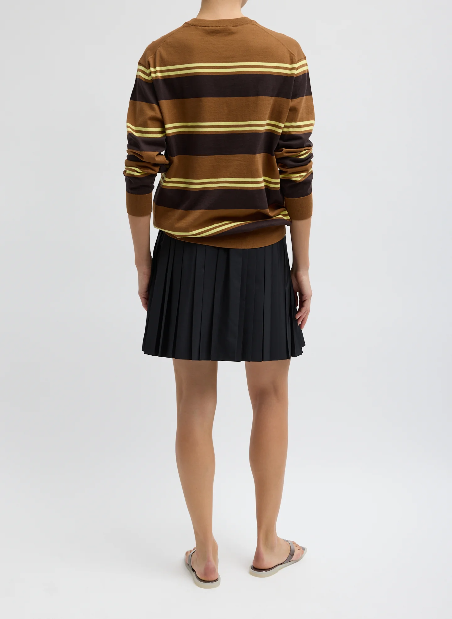 Summer Nylon Pull On Mini Skirt - Image 3