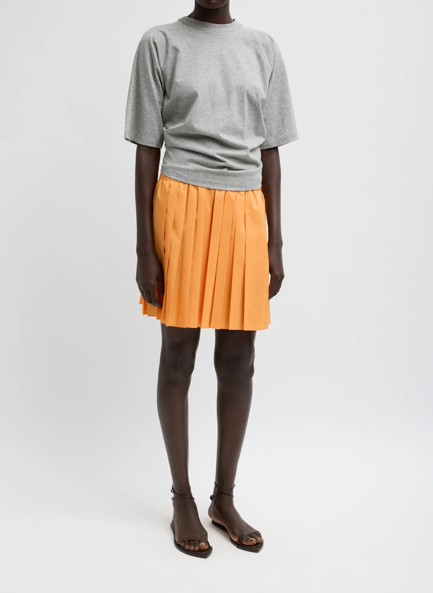 Summer Nylon Pull On Mini Skirt - Image 3