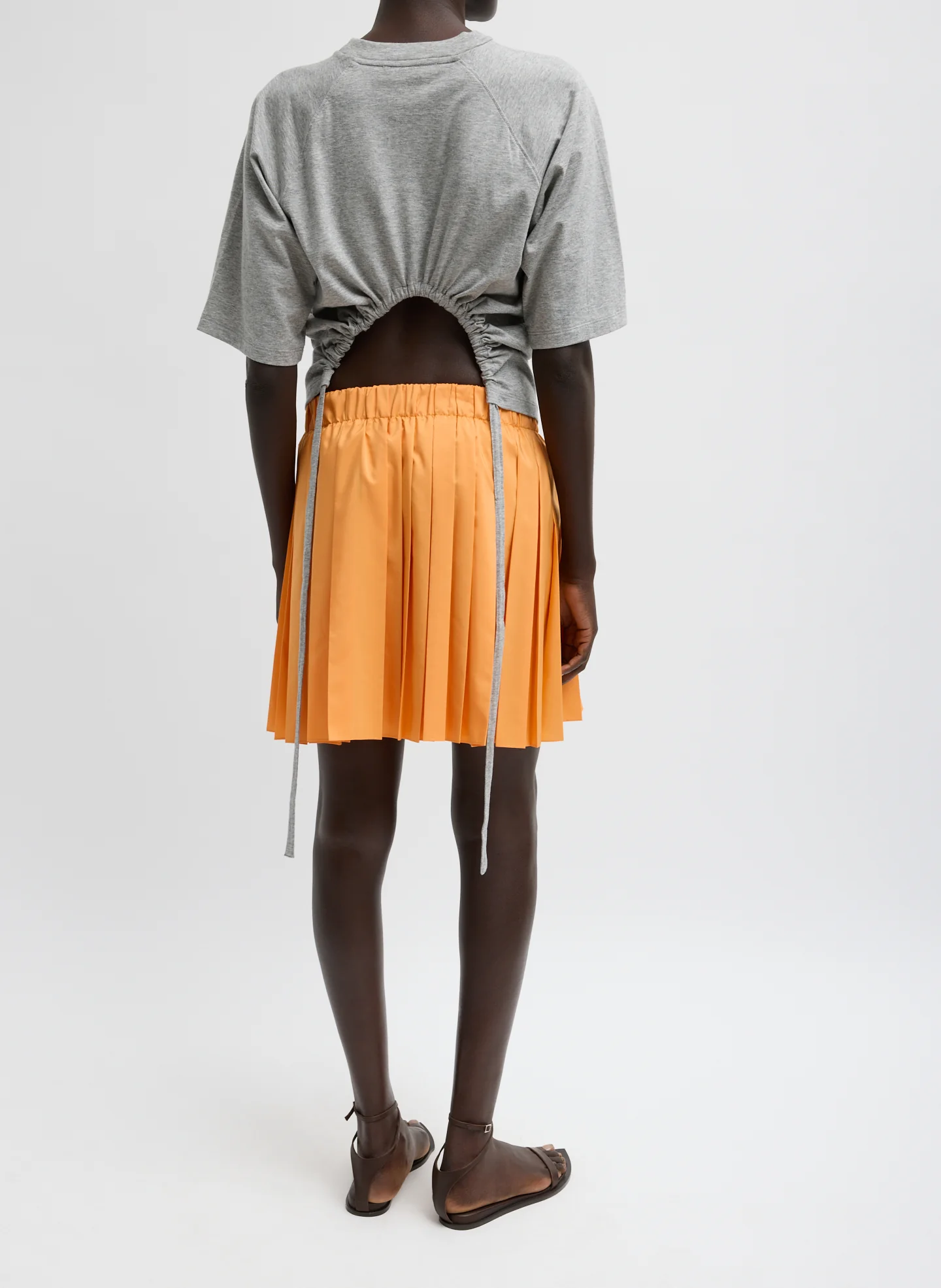 Summer Nylon Pull On Mini Skirt - Image 5