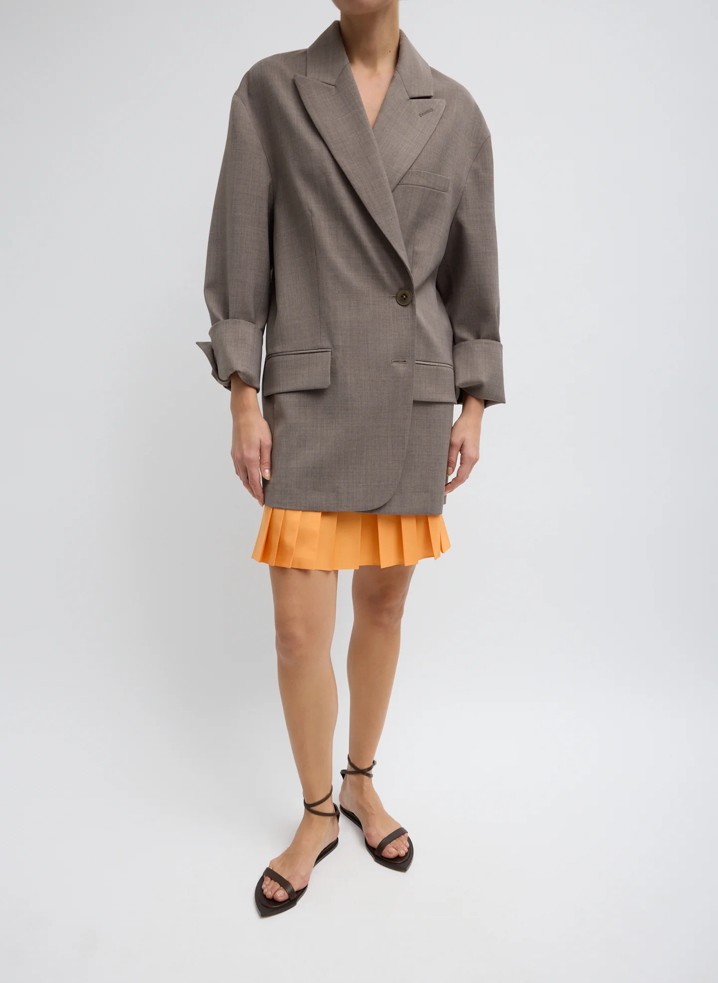 Summer Nylon Pull On Mini Skirt - Image 7
