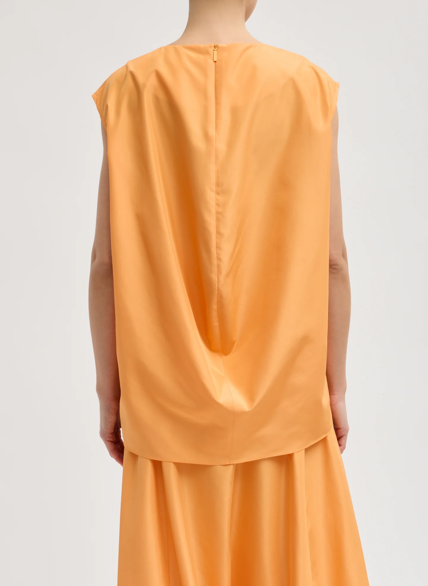 Summer Nylon Sleeveless Cocoon Top - Image 3