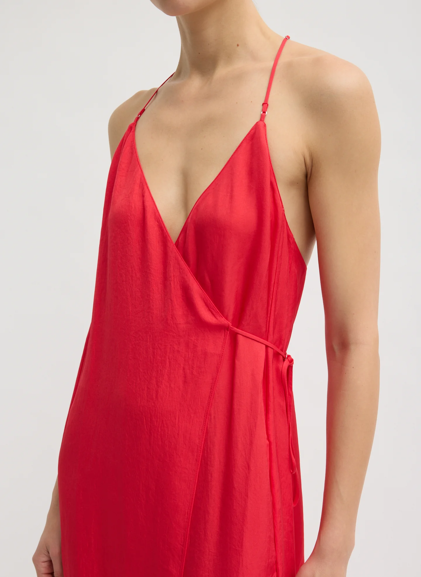 Summer Slip Wrap Dress - Image 4