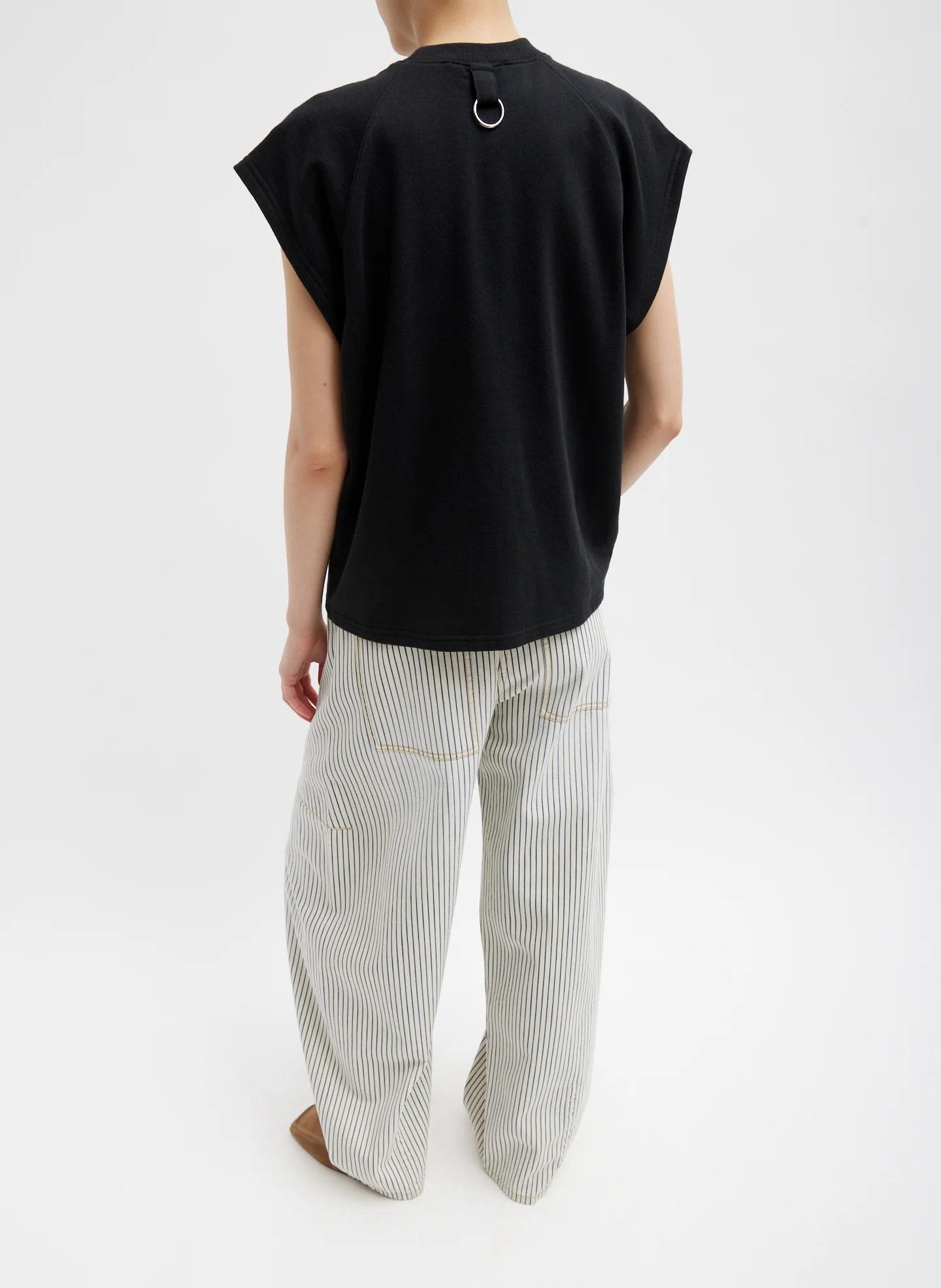 Summer Sweatshirting Sleeveless Easy Top - Image 5