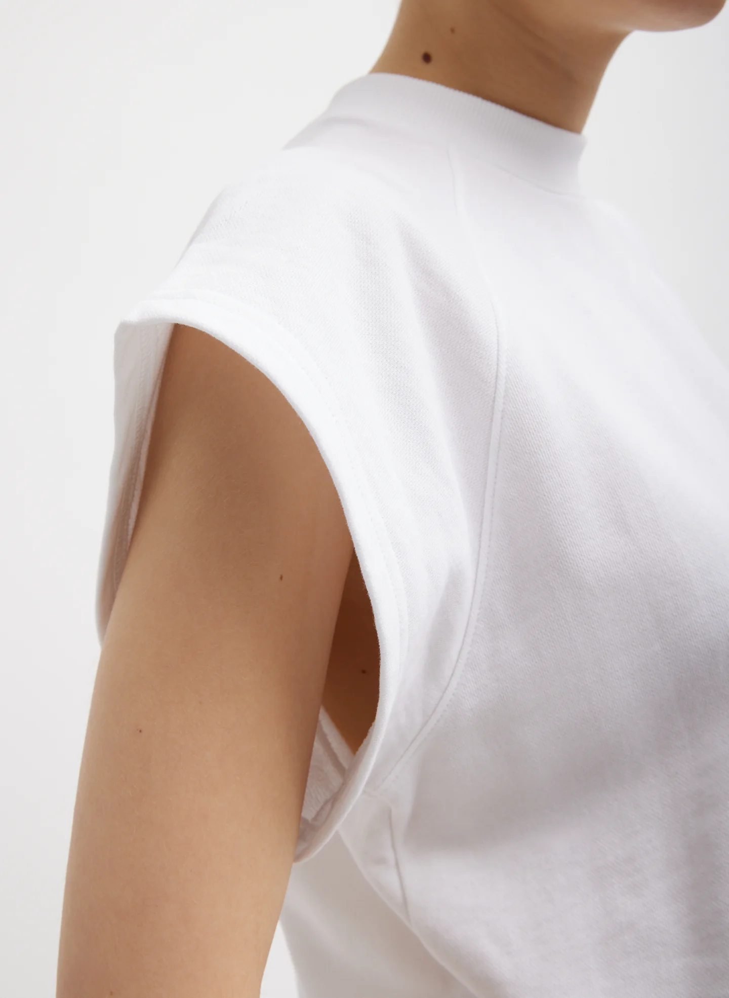 Summer Sweatshirting Sleeveless Easy Top - Image 3