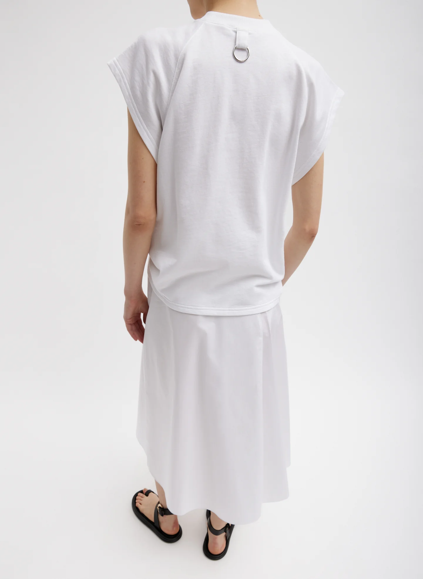 Summer Sweatshirting Sleeveless Easy Top - Image 5