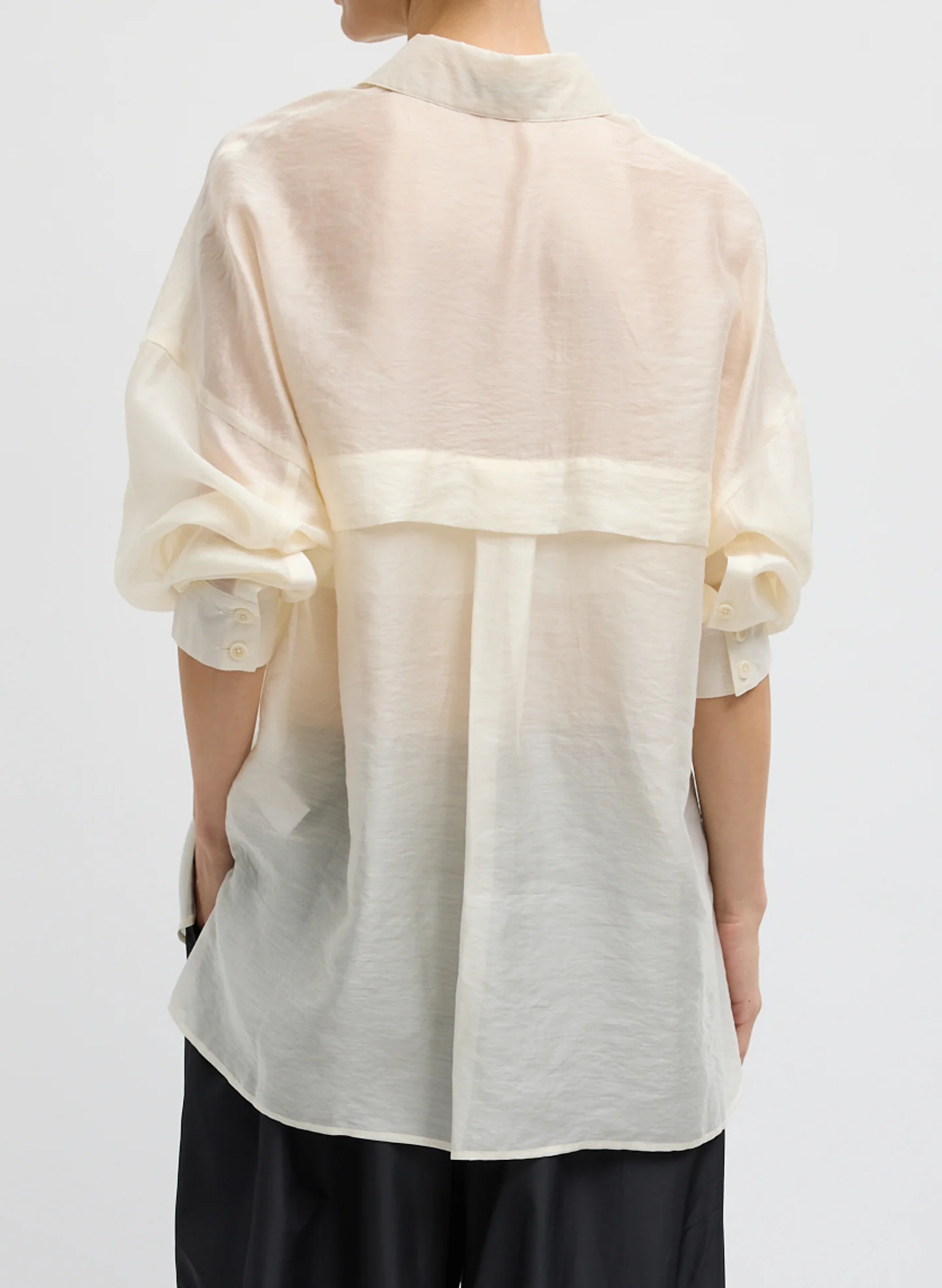 Summer Voile Oversized Shirt - Image 6
