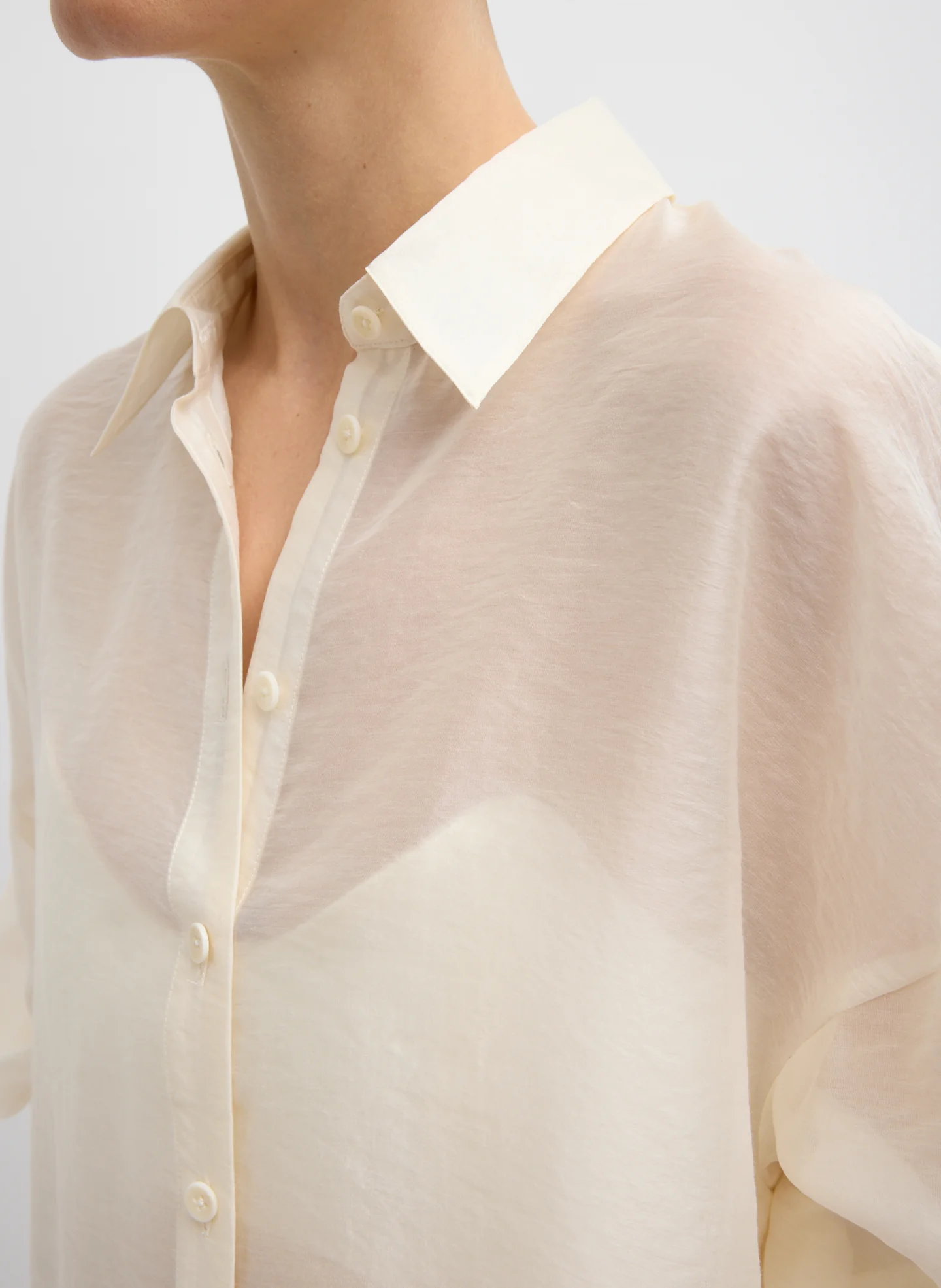 Summer Voile Oversized Shirt - Image 8