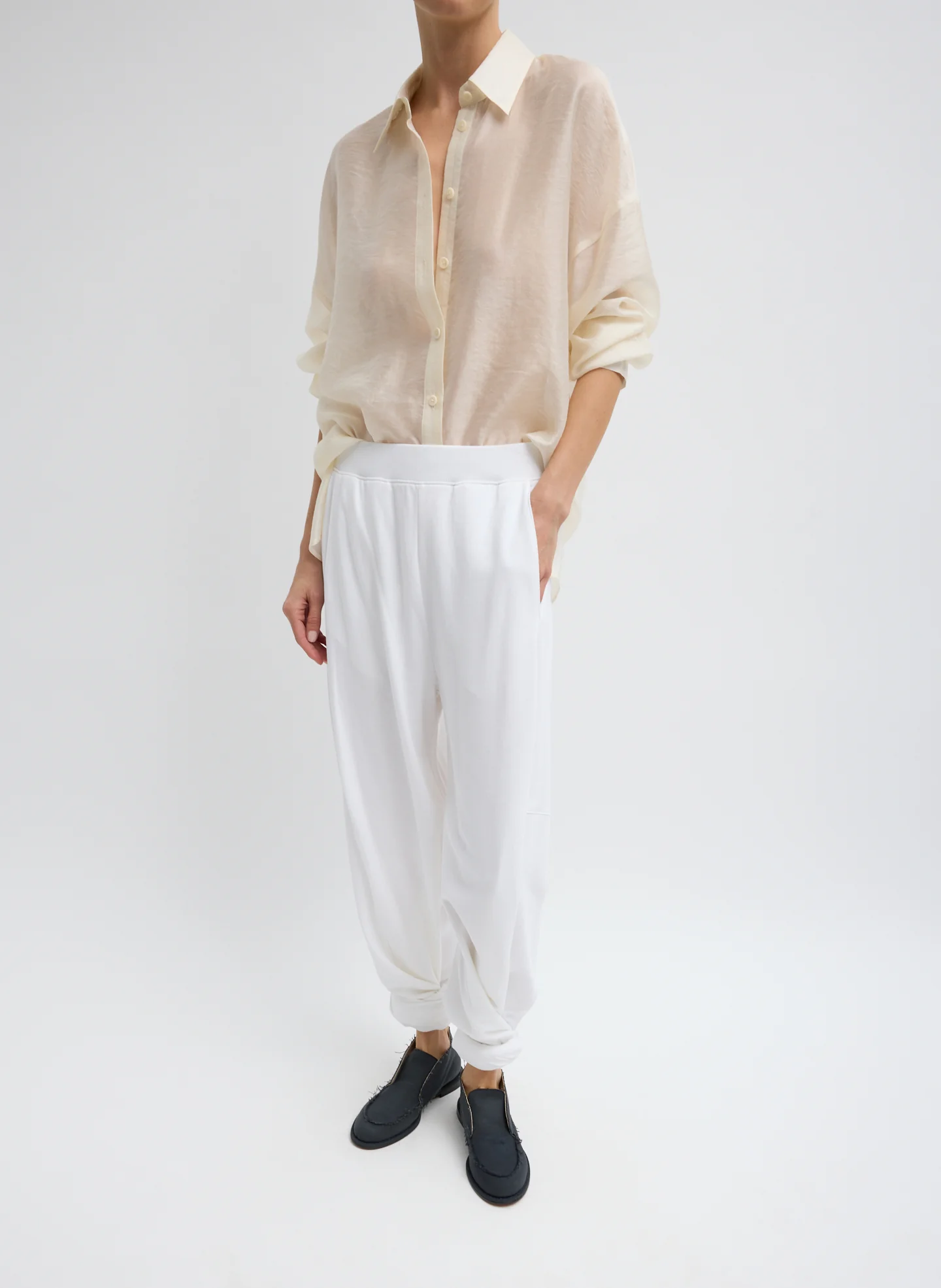 Summer Voile Oversized Shirt - Image 9