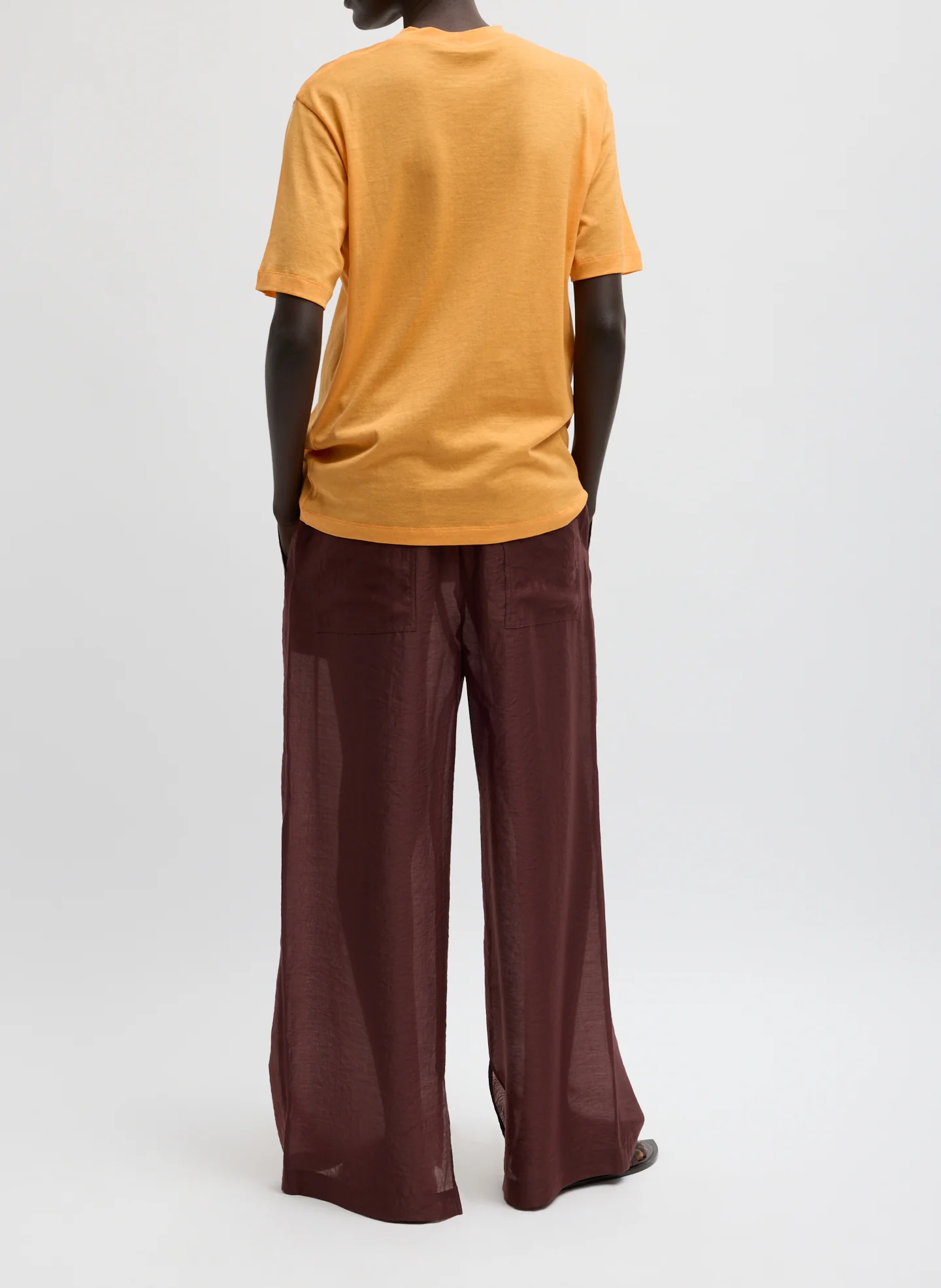 Summer Voile Stella Pant With Slit Detail - Image 4