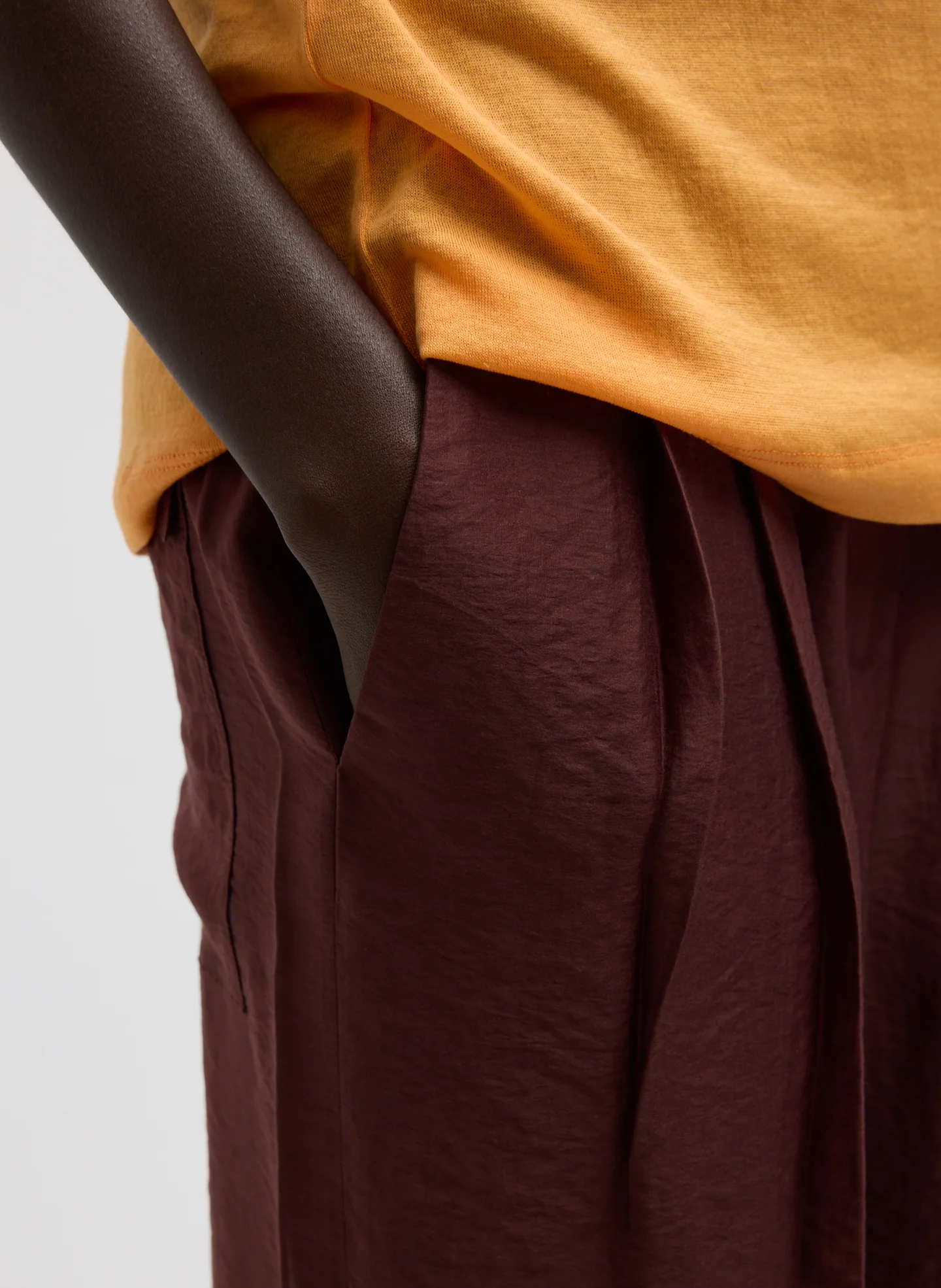 Summer Voile Stella Pant With Slit Detail - Image 5