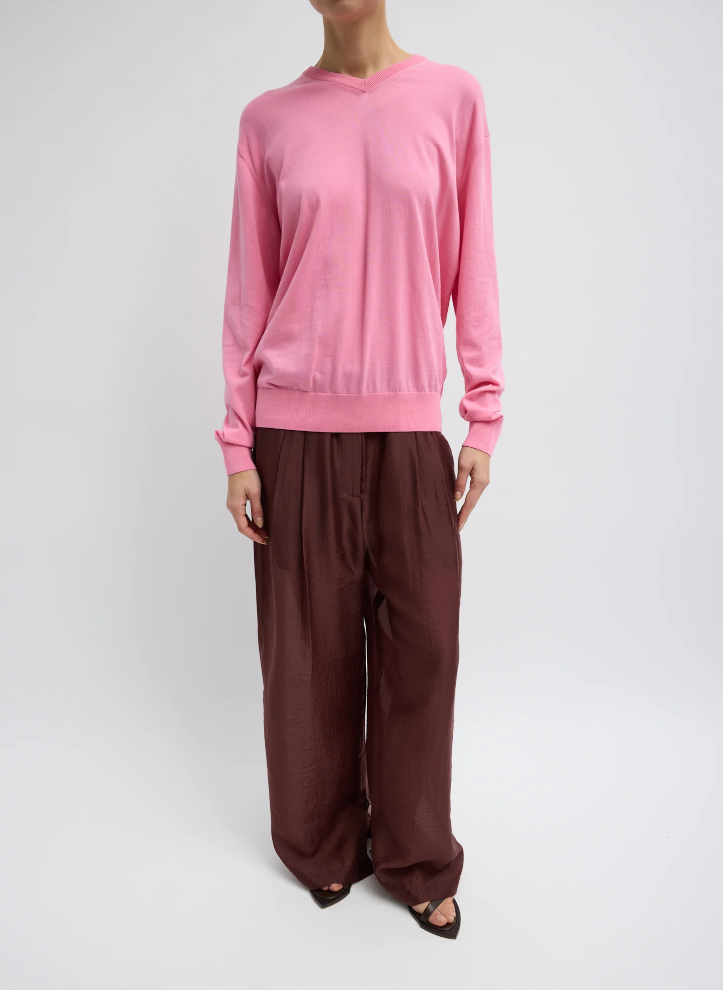 Summer Voile Stella Pant With Slit Detail - Image 9