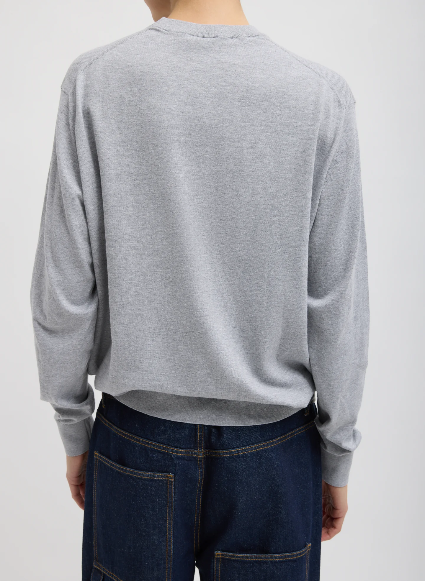 Super Fine Gauge Perfect Men's Pullover - Image 3