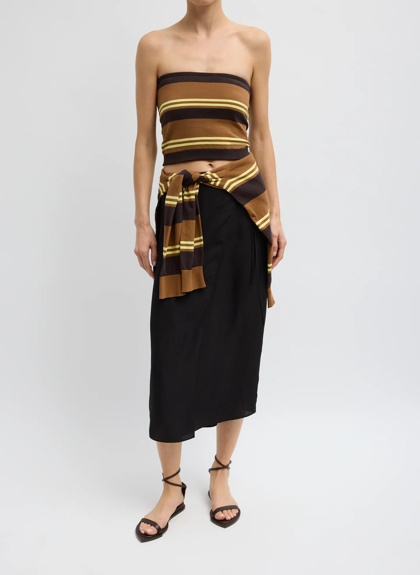 Super Fine Gauge Striped Tube Top - Image 6