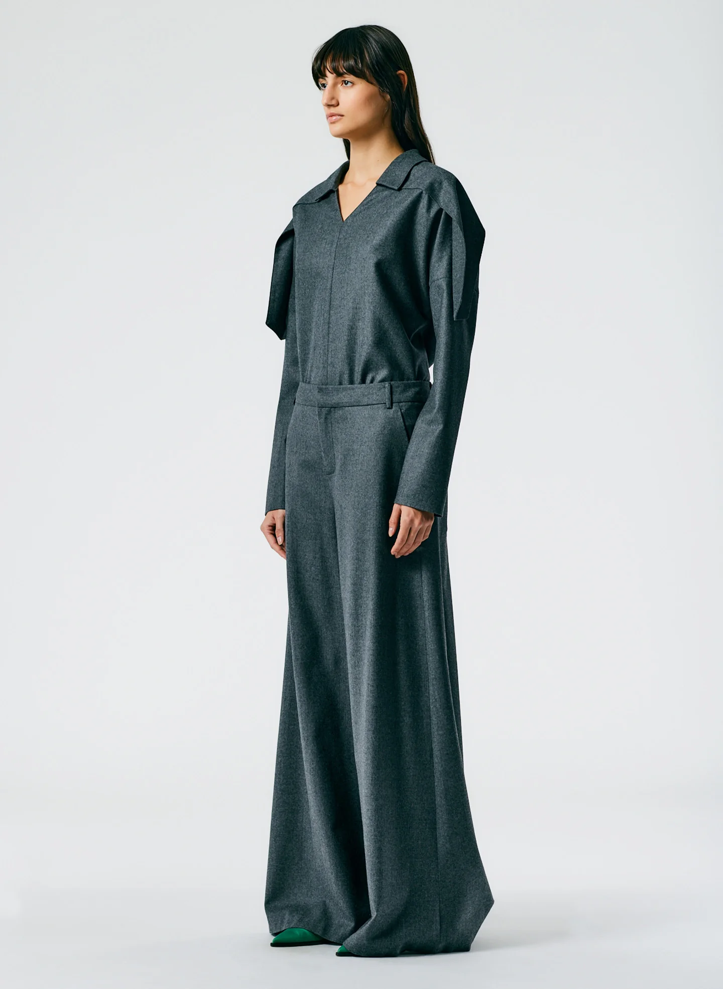 Superfine Wool Flannel Murray Trouser - Image 4