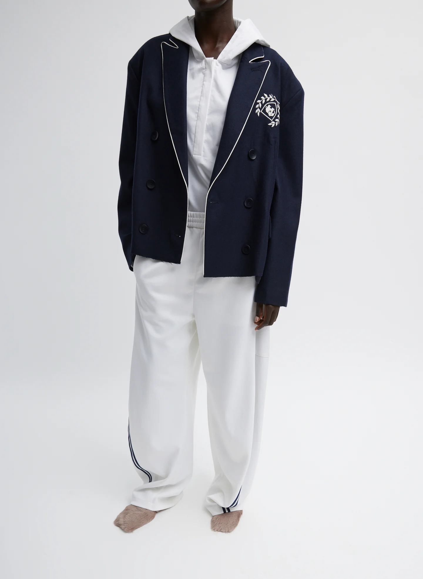 Superfine Wool Flannel Rene Blazer - Image 5
