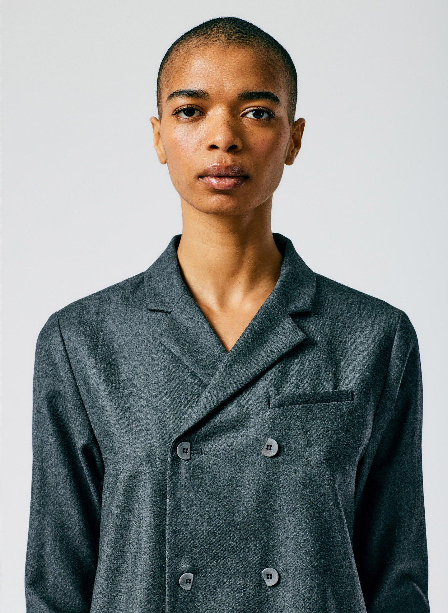 Superfine Wool Flannel Slim Shirt Jacket - Image 6