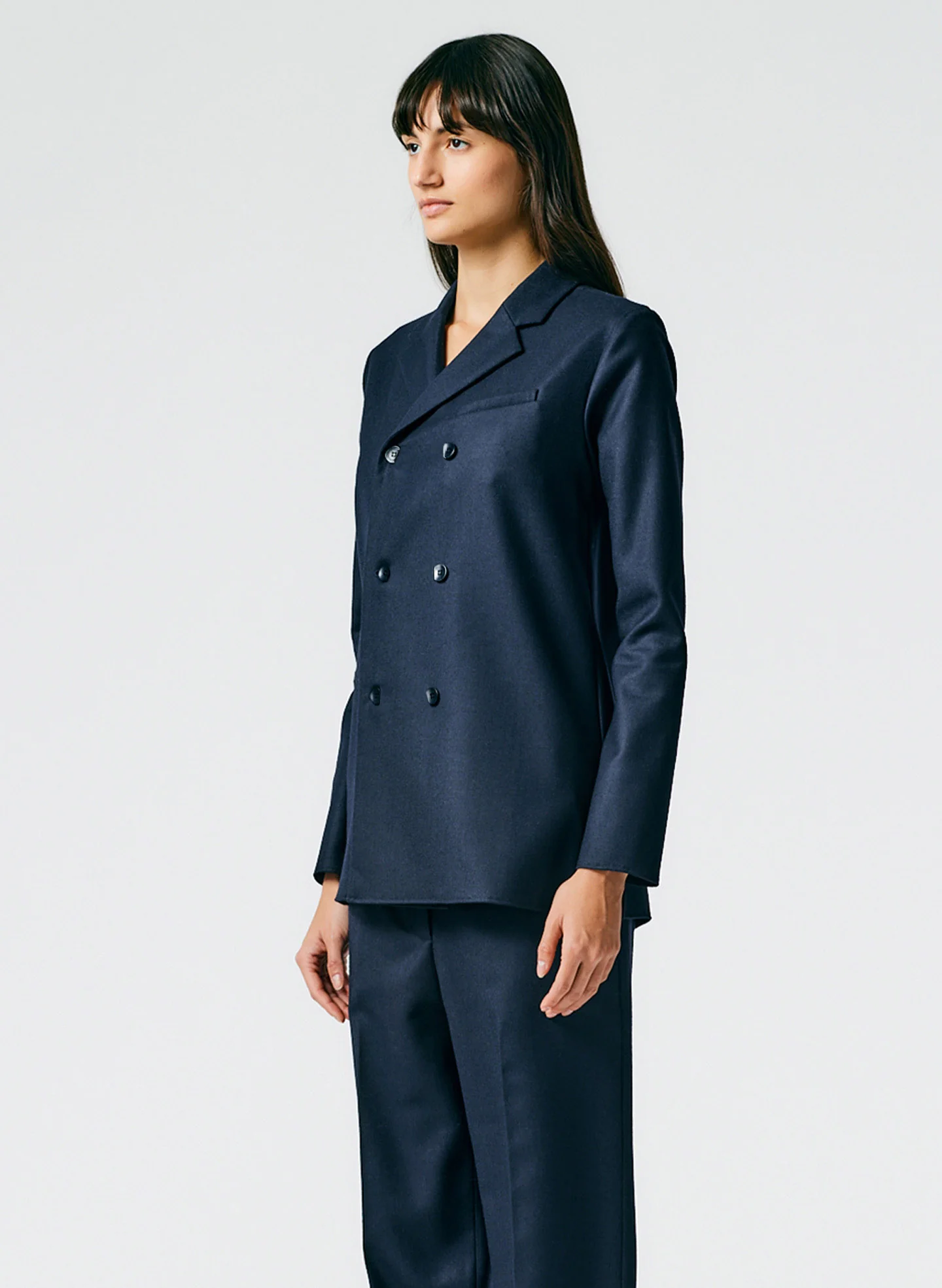 Superfine Wool Flannel Slim Shirt Jacket - Image 4