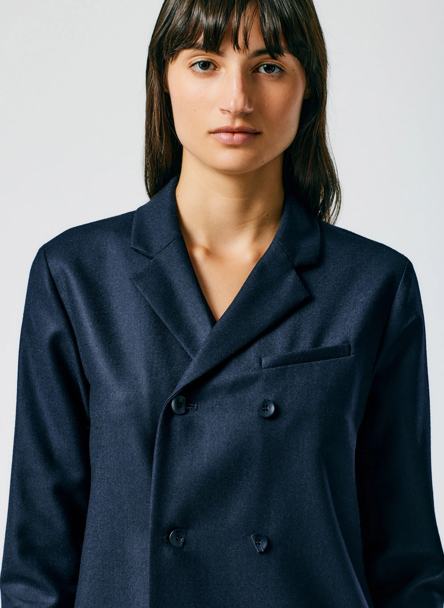 Superfine Wool Flannel Slim Shirt Jacket - Image 6