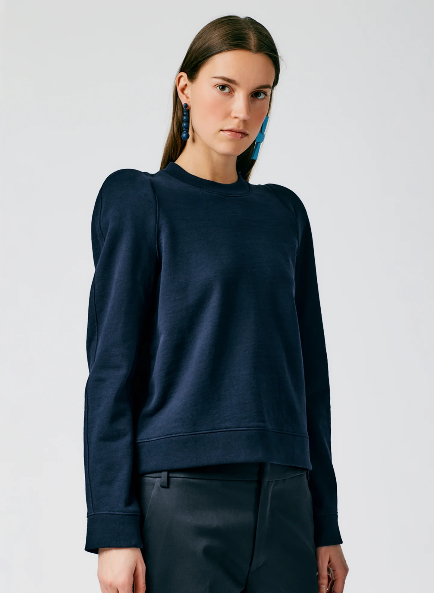 Sculpted Shoulder Sweatshirt - Image 6