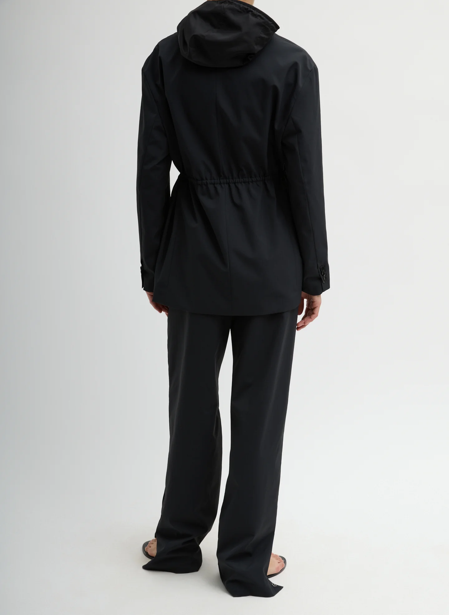 Tech Suiting Anorak Blazer With Zip Off Vest - Image 8