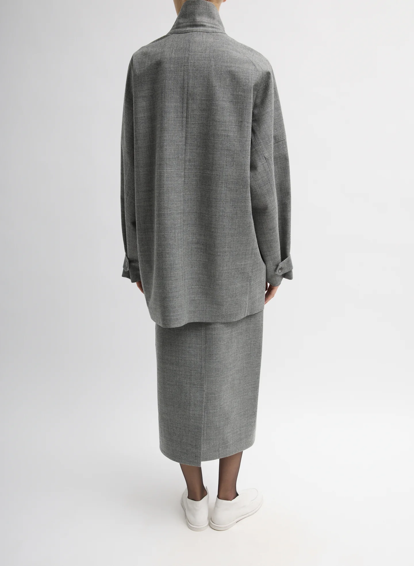 Techy Bonded Wool Olivier Blazer - Image 4