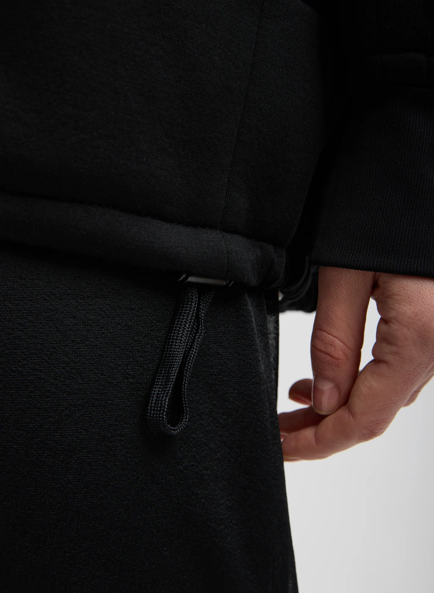 Techy Viscose Zip Up Hoodie - Image 5