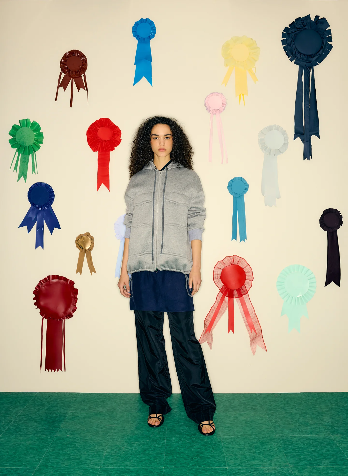 Techy Viscose Zip Up Hoodie - Image 2