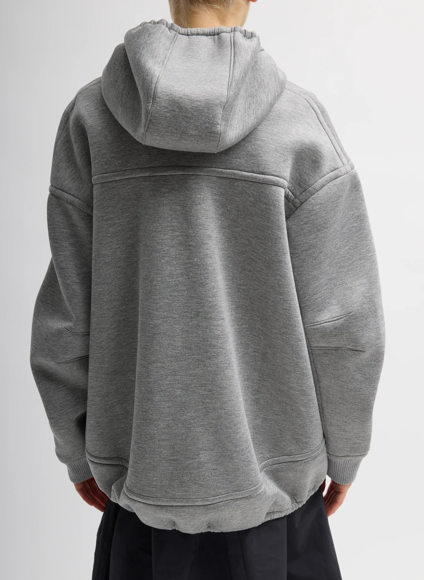 Techy Viscose Zip Up Hoodie - Image 3