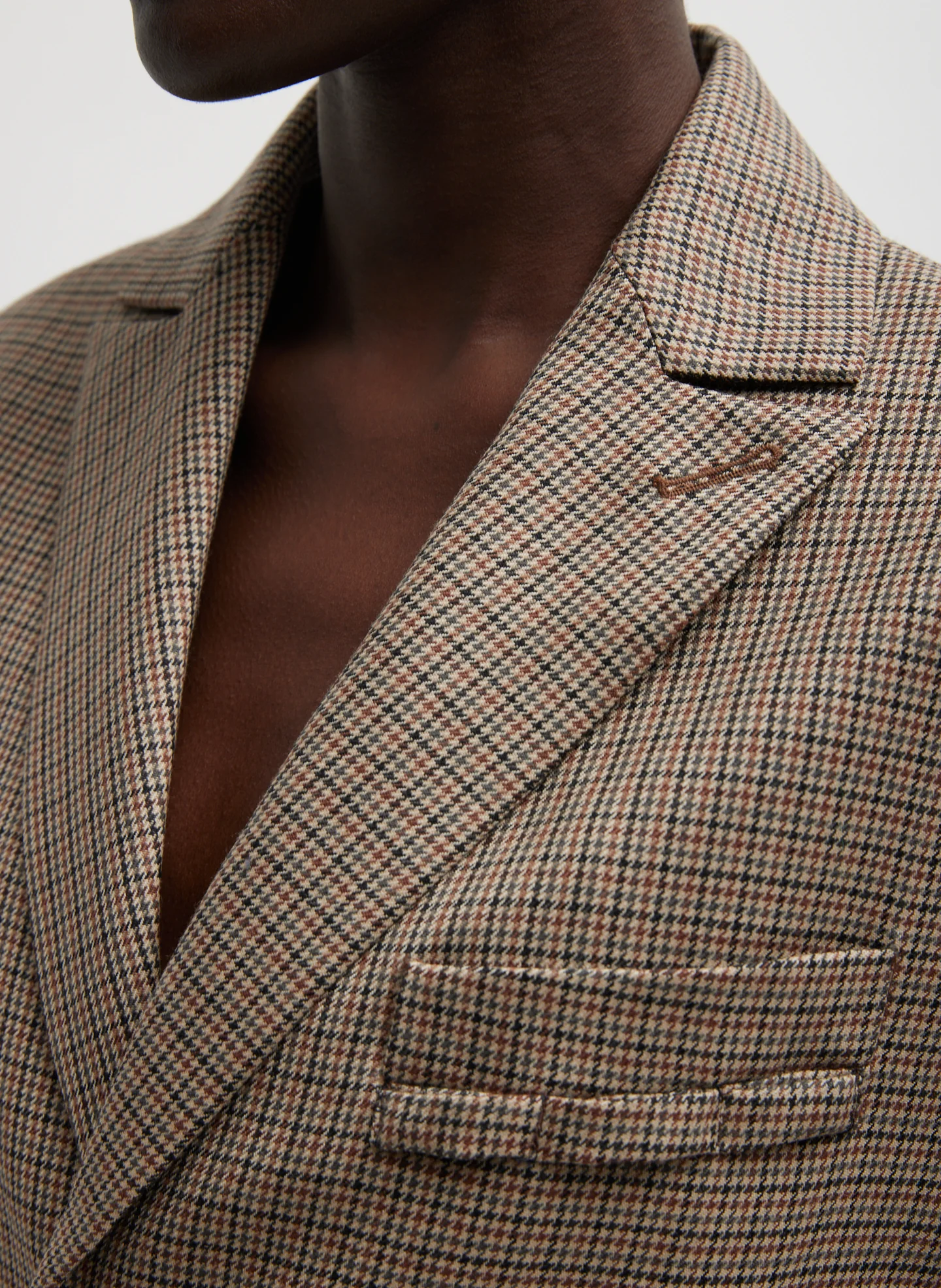 Thomas Menswear Check Dennis Cutout Blazer - Image 4