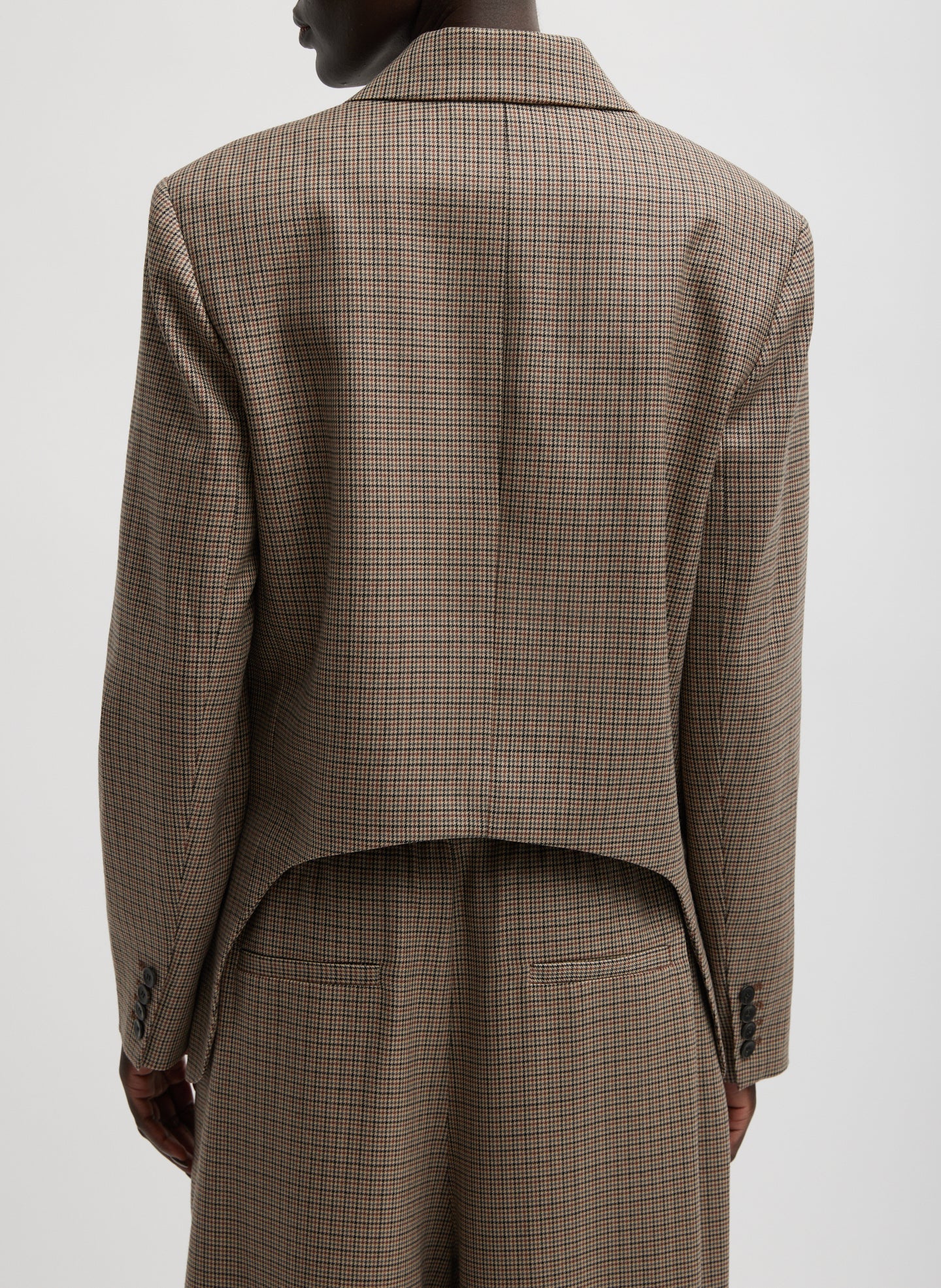 Thomas Menswear Check Dennis Cutout Blazer - Image 5
