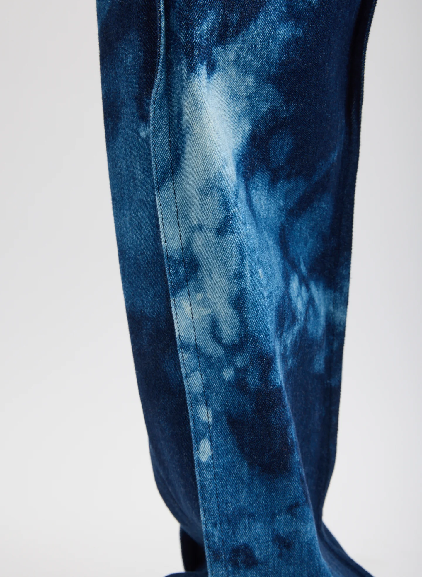 Tie Dye Denim Tuck Jean - Image 5